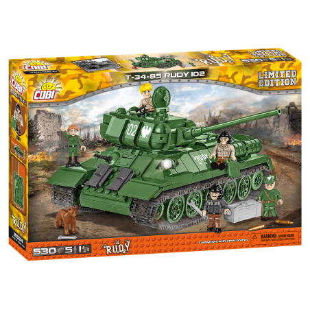 טנק T34-85 רודי 102