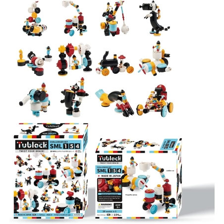 טובלוק יפן / סט אתגרי - 154 חלקים SML