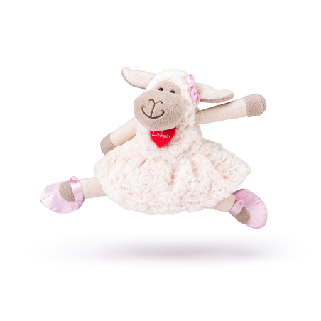 בובה רכה - אוליביה הכבשה הבלרינה בחורף (36 ס