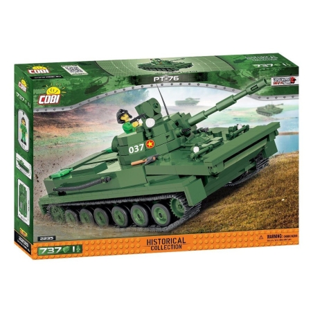 טנק PT-76 סובייטי