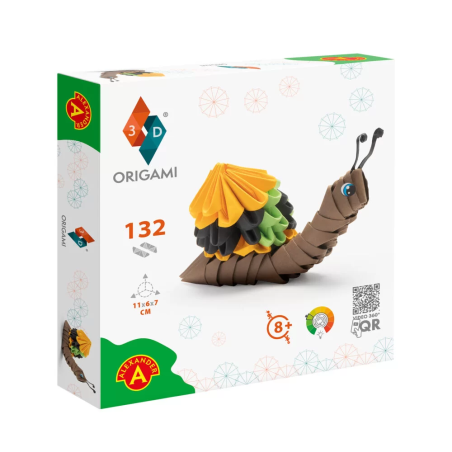 אוריגמי 3D - שבלול