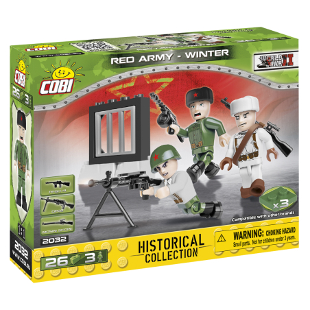 הצבא האדום - סט 3 חיילים