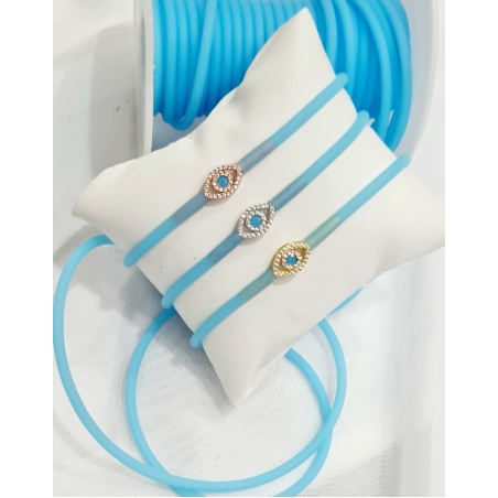 צמיד סיליקון אלמנט עין