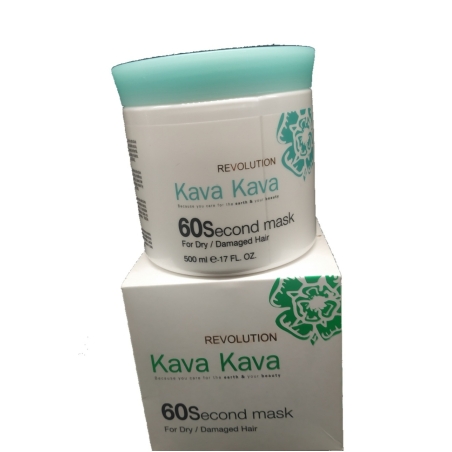 מסכה לטיפול הזנה לשיער 60 שניות קווה קווה Kava