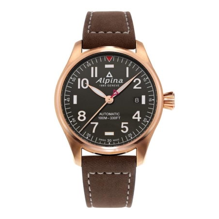 שעון Alpina Startimer Pilot Automatic Dark Grey Dial