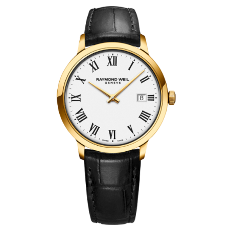 שעון Raymond Weil Toccata Classic PVD Gold White Dial Quartz