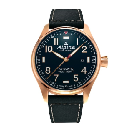 שעון Alpina Startimer Pilot Automatic Navy Blue Dial