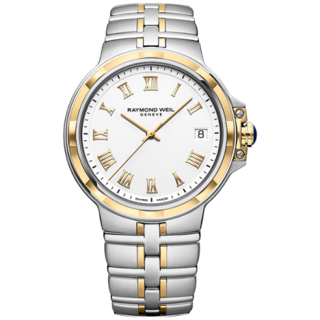 שעון Raymond Weil Parsifal Quartz Classic White Dial Bracelet