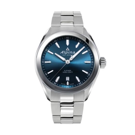 שעון Alpina Alpiner Quartz Blue Dial