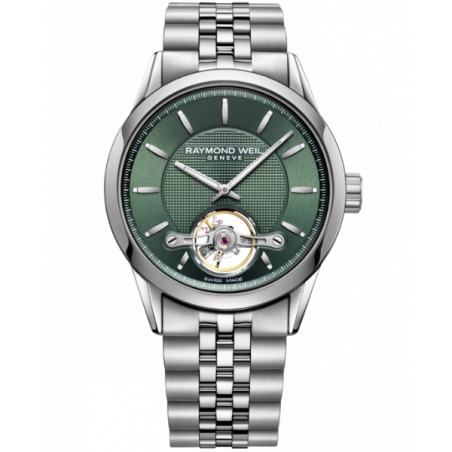 שעון Raymond Weil Freelancer Calibre Automatic Green Steel