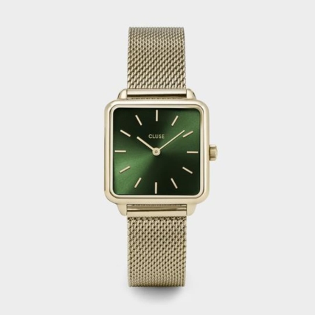 La Tatragone Mesh Green, Gold Colour