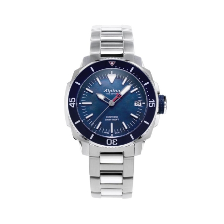 שעון Alpina Seastrong Diver Comtesse Navy