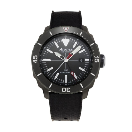 שעון Alpina Seastrong Diver GMT Grey