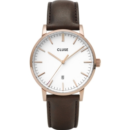 40  CW0101501002  Aravis Leather Brown, Rose Gold Colour