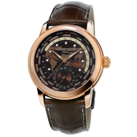 שעון Frederique Constant Manufacture Worldtimer FC-718BRWM4H4