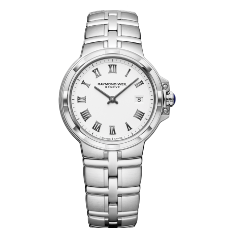 שעון Raymond Weil Parsifal Ladies Quartz Classic White Dial