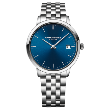 שעון Raymond Weil Toccata Classic Steel Blue Dial Quartz 42 mm