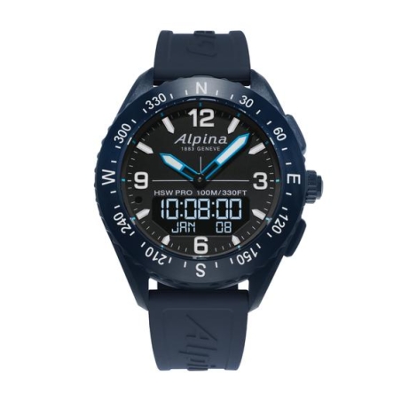 שעון Alpina Alpinerx Black/Blue