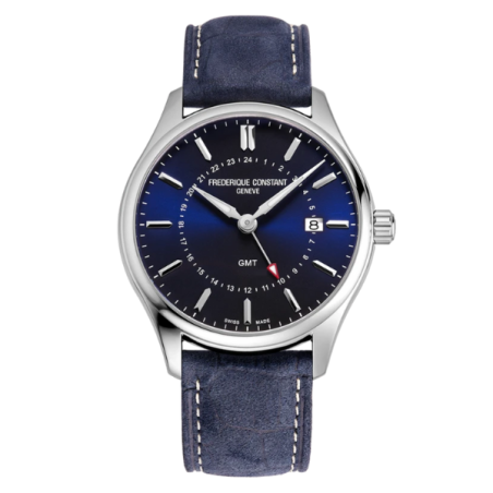 שעון Frederique Constant Classics Quartz GMT FC-252NS5B6