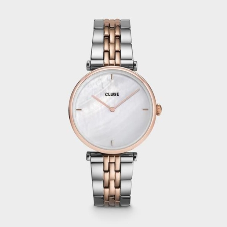 Triomphe Steel White Pearl, Rose Gold Colour