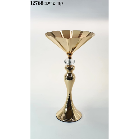 אגרטל מוזהב-40 ס