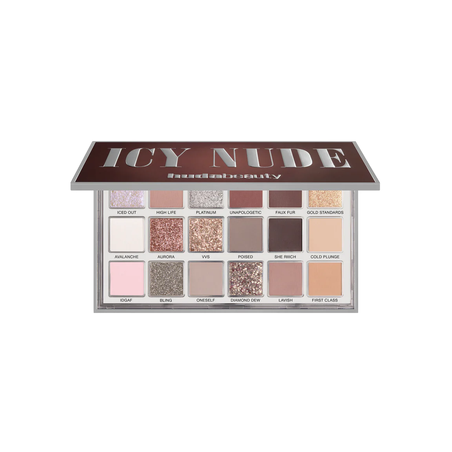 HUDA BEAUTY ICY NUDE EYESHADOW PALETTE