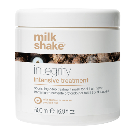 treatment intensive מילקשייק מסכת לחות אינטנסיבית להזנת כל סוגי השיער 500ML