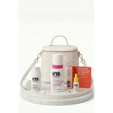 K18 ערכת Repair&Protect – מסכה לתיקון מולקולרי + ספריי הגנה מחום ומתנות