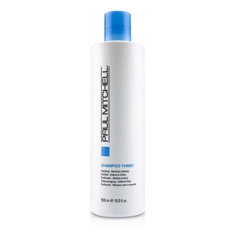 Paul Mitchell | פול מיטשל שמפו THREE לניקוי עמוק מכלור - 500 מ