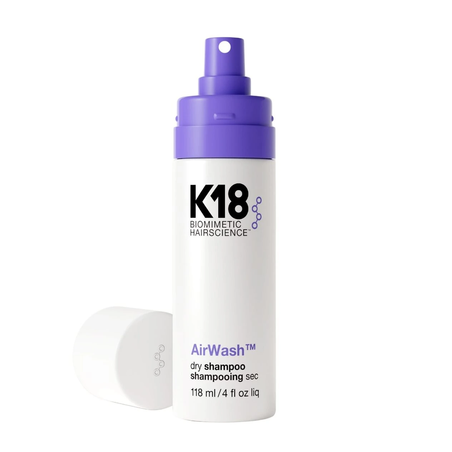 K18 שמפו יבש AirWash™ לרענון השיער והקרקפת עד 3 ימים