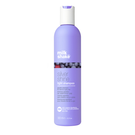 shampoo shine silver מילקשייק שמפו סילבר למראה שיער זוהר