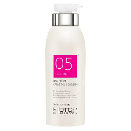 קרם לחות והזנה סיליקון 05 לשיער יבש-  BIOTOP SILK