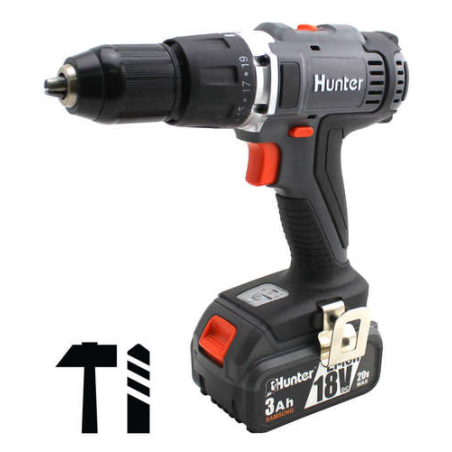 מברגה רוטטת/קודחת 18v +סוללה ומטען
