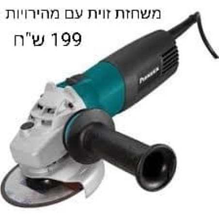 משחזת זוית 4.5 pioneer pag 12 hd