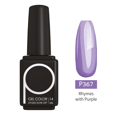 Gel Color. Rhymes with Purple (P367)