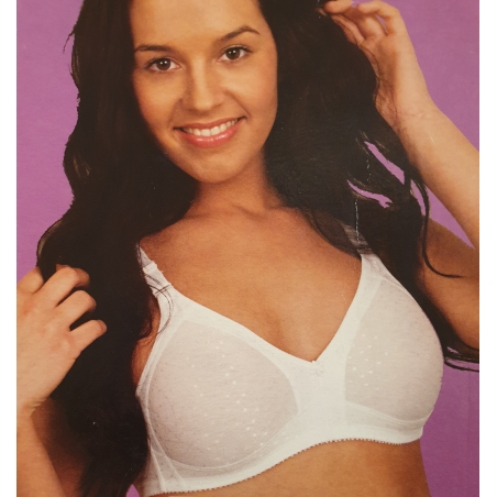 חזייה קלה ונוחה ללא ברזל  50% כתנה LINDA