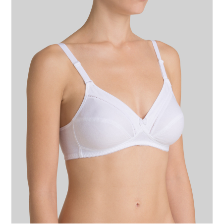 חזיית כותנה טריומף ללא ברזל - כותון קלסיק סטרץ' N