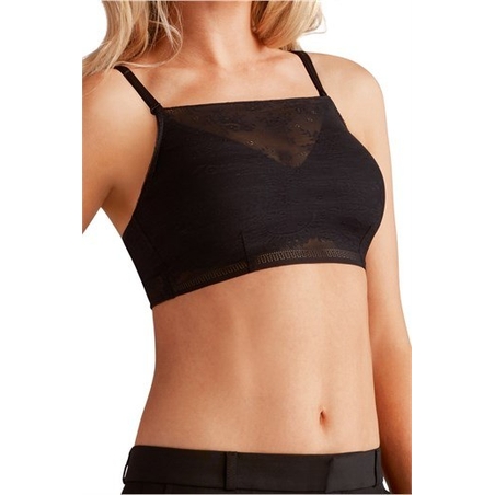 עליונית תחרת רשת מעל החזייה Amber Top AMOENA