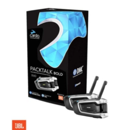 דיבורית בלוטוס לקסדה זוגית Cardo PACKTALK Bold duo JBL