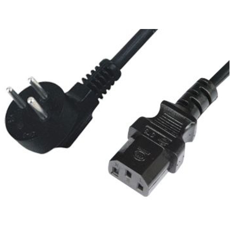 כבל ''קומקום'' למחשב באורך 1.5 מטרים