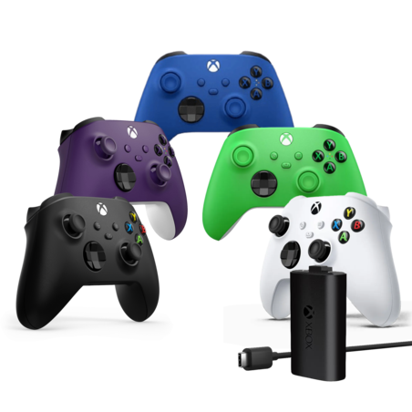 באנדל 5 בקרים בצבעים נבחרים Xbox BF 2025 + ערכת טעינה USB-C רשמית