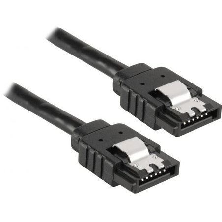 כבל נתונים Sata III 6Gbps עם קליפס Gold Touch