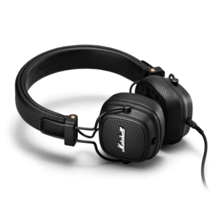 אוזניות מרשל Major 3 עם Google Asistant איכותיות מבית Marshall