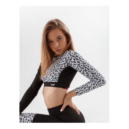 Rashguard RUSH white leo