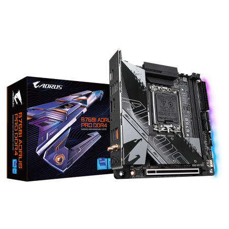 לוח אם Gigabyte B760I AORUS PRO DDR4 Micro-ITX DP HDMI