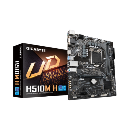 לוח דור 11/10 Gigabyte H510M H 1.1 Micro-Atx LGA1200 PCIE4.0X16