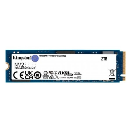 דיסק פנימי Kingston NV2 2TB NVME GEN 4.0 4X4 M.2 2280