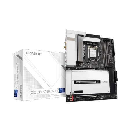 לוח אם אינטל דור 10/11 GIGABYTE Z590 Vision D LGA 1200 PCie4.0X16