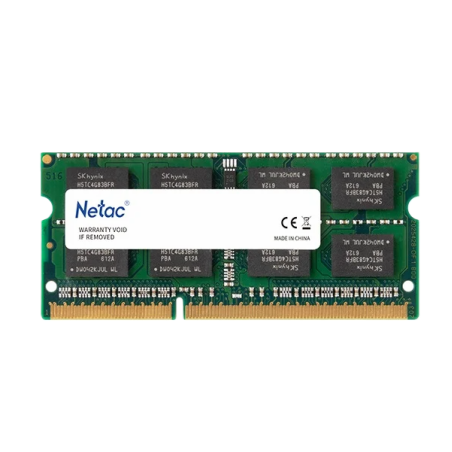 זכרון לנייד Netac 8GB DDR3L 1600Mhz SoDIMM C11 1.35V