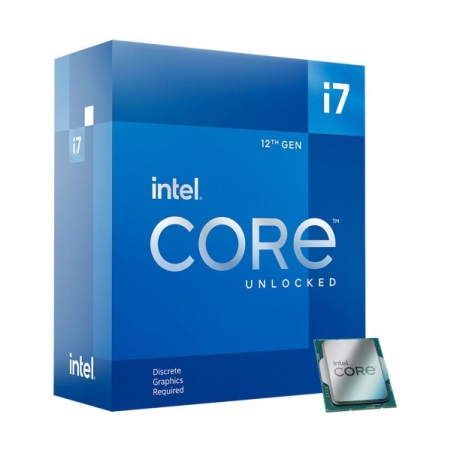 מעבד דור 12 Intel i7-12700KF BOX no FAN or GPU 5GHZ LGA1700